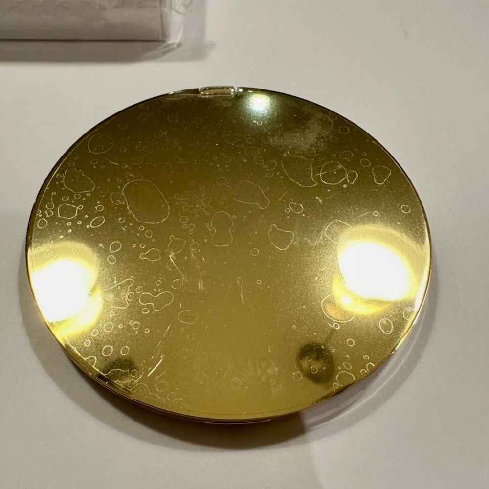 Dior Gold Metal Compact Mirror. NEW/SEALED/LABELED in original couture box GWP - Picture 6 of 9